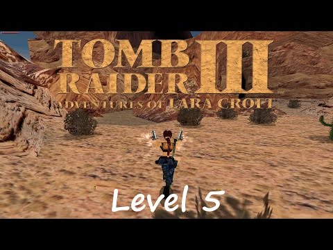 Tomb Raider 3 Walkthrough - Level 5: Nevada Desert