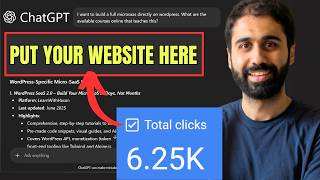 How To Get Free Traffic From ChatGPT in 2025 (AIO Course)