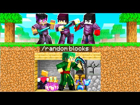 Minecraft Manhunt But Every Drop is RANDOM!😱