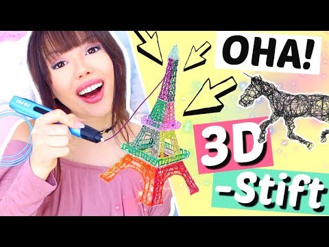 Heftiger 3D Stift 😳 Was man alles damit machen kann! | ViktoriaSarina
