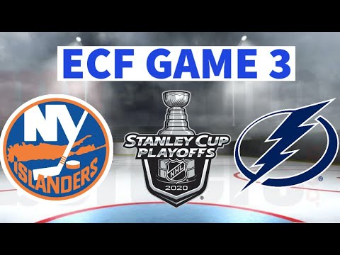Islanders vs Lightning Game 3 (No Game Feed)