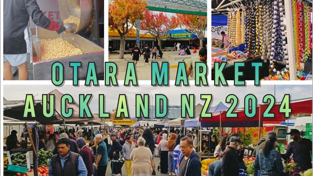 Take a stroll around the popular Otara flea market of Auckland