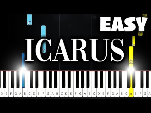 Tony Ann – ICARUS - EASY Piano Tutorial