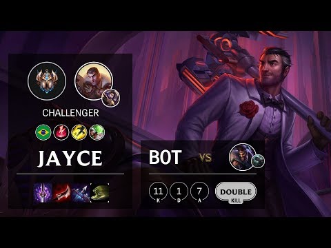 Jayce Bot vs Draven - BR Challenger Patch 10.4