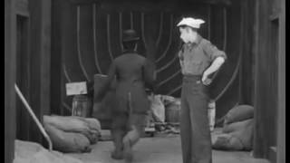 Charlie chaplin funny scene from the movie shanghaied 1915