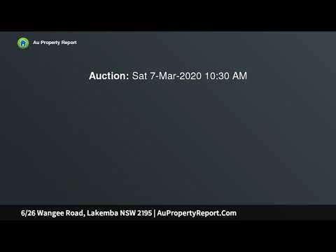 6/26 Wangee Road, Lakemba NSW 2195 | AuPropertyReport.Com