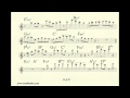 Remi Bolduc transcription : Jerry Bergonzi solo on Just Friends