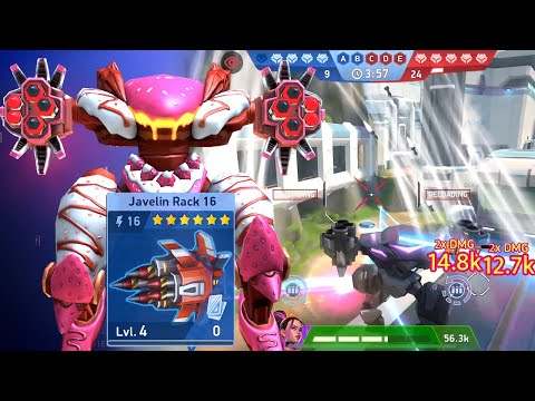 Javelin 16 isn't OP at all, don't worry! | Mech Arena