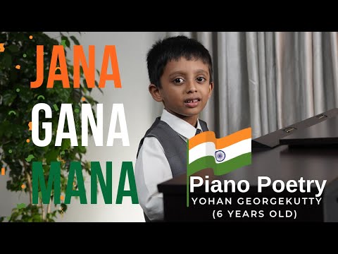 Jana Gana Mana by a 7-Year-Old: Experience Expressive Piano Poetry with Little Fingers