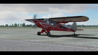 Flight Sim World! RAF Northolt - North Weald in PA-18 Super Club!