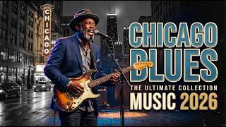 Lonely Blues Silent Night Flow Deep Chicago Blues Guitar Sessions for Calm Mind &amp; Deep Focus
