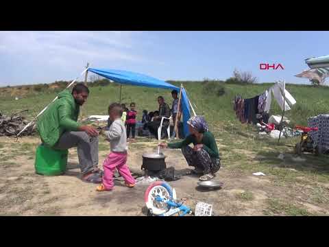 11 kişilik aile, iş bulamayınca evsiz kaldı