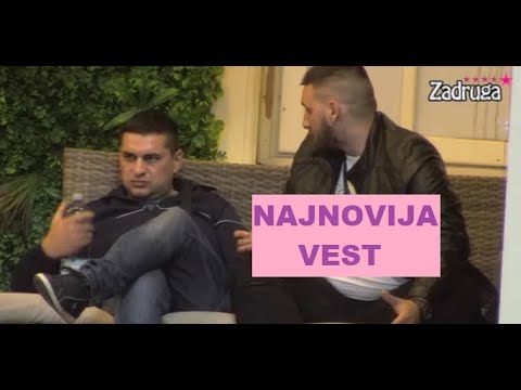 DVA ORTAKA Bebica i Zola PRIZNALI JEDNO DRUGOM - ČISTIO BIH ULICU SAMO DA BUDEM sa NjOM #zadruga
