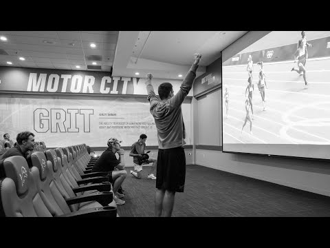 Detroit Lions hold watch party for Melissa Gonzalez's Olympic 400m hurdles run