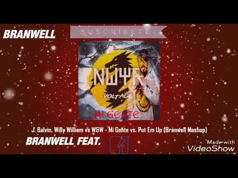 W&W vs J balvin & Willy William - Put em up vs Mi gente ( Mashup )