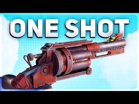 One Shot, One Kill! - High Caliber Revolver Guide | Rust Tutorial
