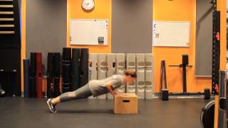 Plyobox Incline Pushups