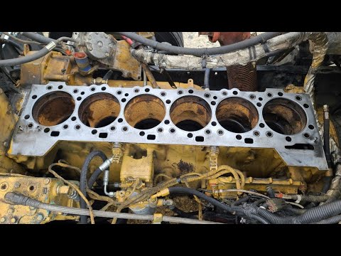 Rebuilding a Peterbilt 6NZ C15 Motor part 3