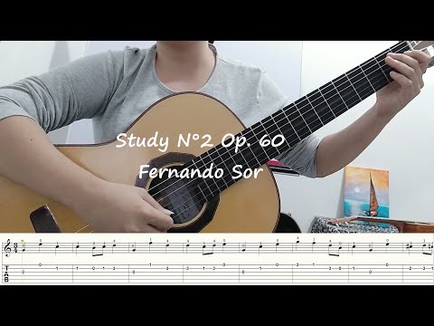 Study N°2 Op  60 - Fernando Sor (Tabs)