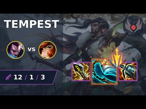 [ Tempest ] Yasuo BOT vs Miss Fortune | NA GRANDMASTER | LOL Season 2024