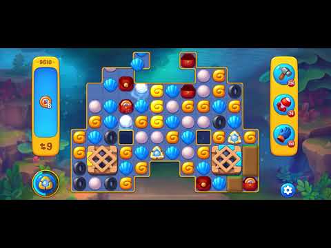 Fishdom level 9610 no boosters フィッシュダム ノーマル