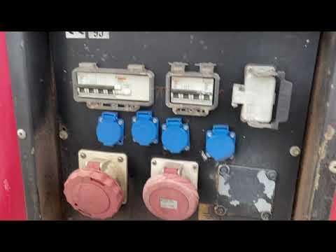 Deutz BF4M 1011 F Stamford 30 kVA Silent generatorset stocknr 3753