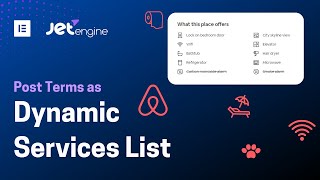 Dynamic Services List | AirBnb | JetEngine | Elementor