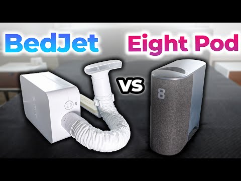 BedJet 3 vs Eight Sleep Pod Pro! Best Cooling Mattress ❄️ 🛌