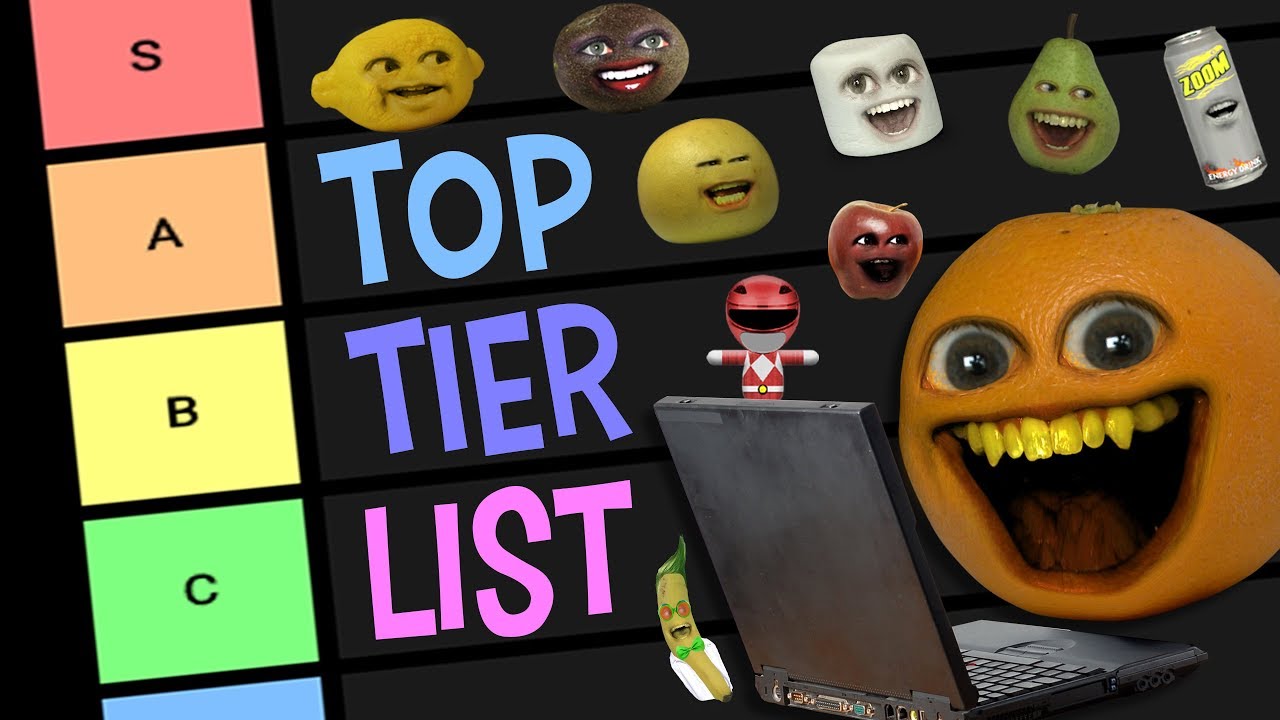 Annoying Orange Character Tier List (AO rates his friends!)