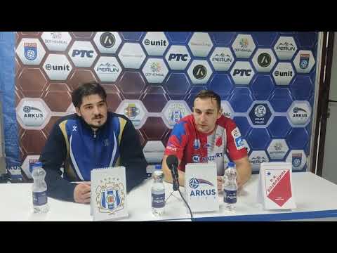 ARKUS liga 8. kolo (M) / Šamot 65 - Vojvodina / Izjave aktera meča nakon utakmice
