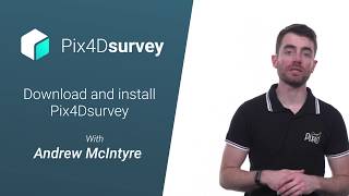 Pix4D Video Tutorial - Download and install PIX4Dsurvey