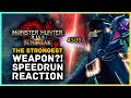 Monster Hunter Rise Sunbreak - Is Great Sword The Strongest Weapon? Speedrun Reaction