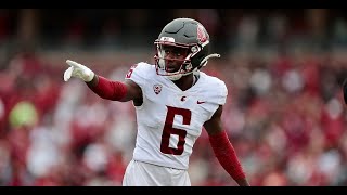 Chau Smith-Wade | Cornerback | Washington State | 2023 Highlights | 2024 NFL Draft