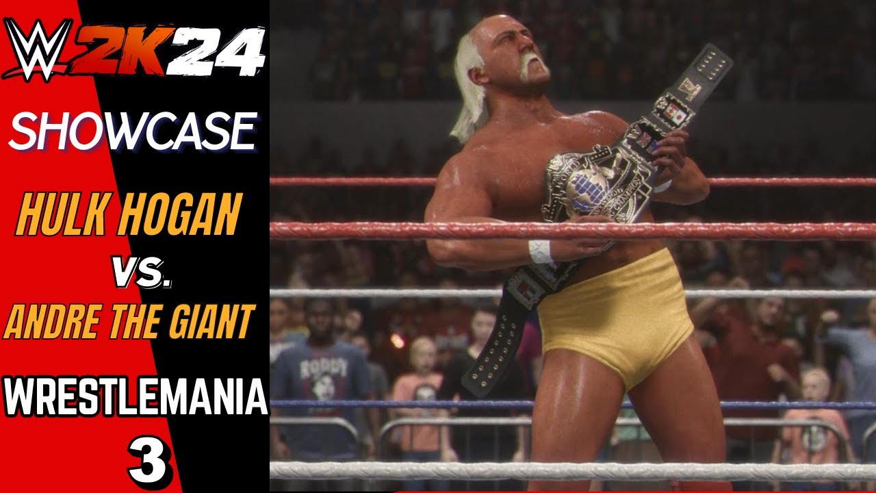 Clash of the Titans: Hulk Hogan vs  Andre the Giant #wwe2k24