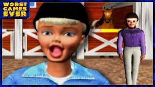 Worst Games Ever - Barbie Race And Ride