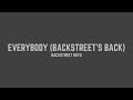 Backstreet Boys - Everybody (Backstreet's Back) (Radio Edit) (Lyrics)