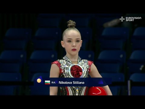 Stiliana NIKOLOVA (BUL) Ball AA Final 28,85 - European Championship Tallinn 2025