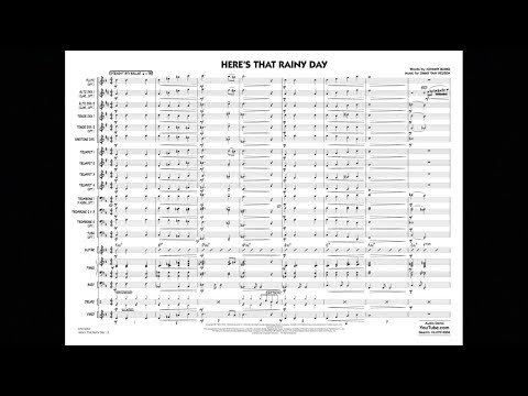 Here's That Rainy Day arranged by Rick Stitzel