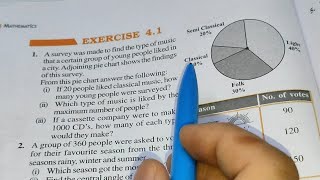 Data Handling Ex 4.1 Chapter- 4 || Class 8th Maths New Book  || New Edition