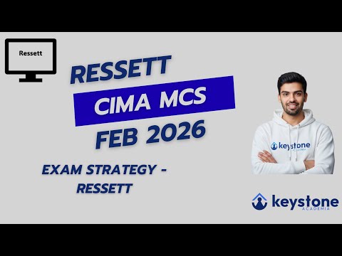 CIMA MCS Exam Strategy Pre Seen Analysis - Risks - Stakeholders - Financials - Ressett