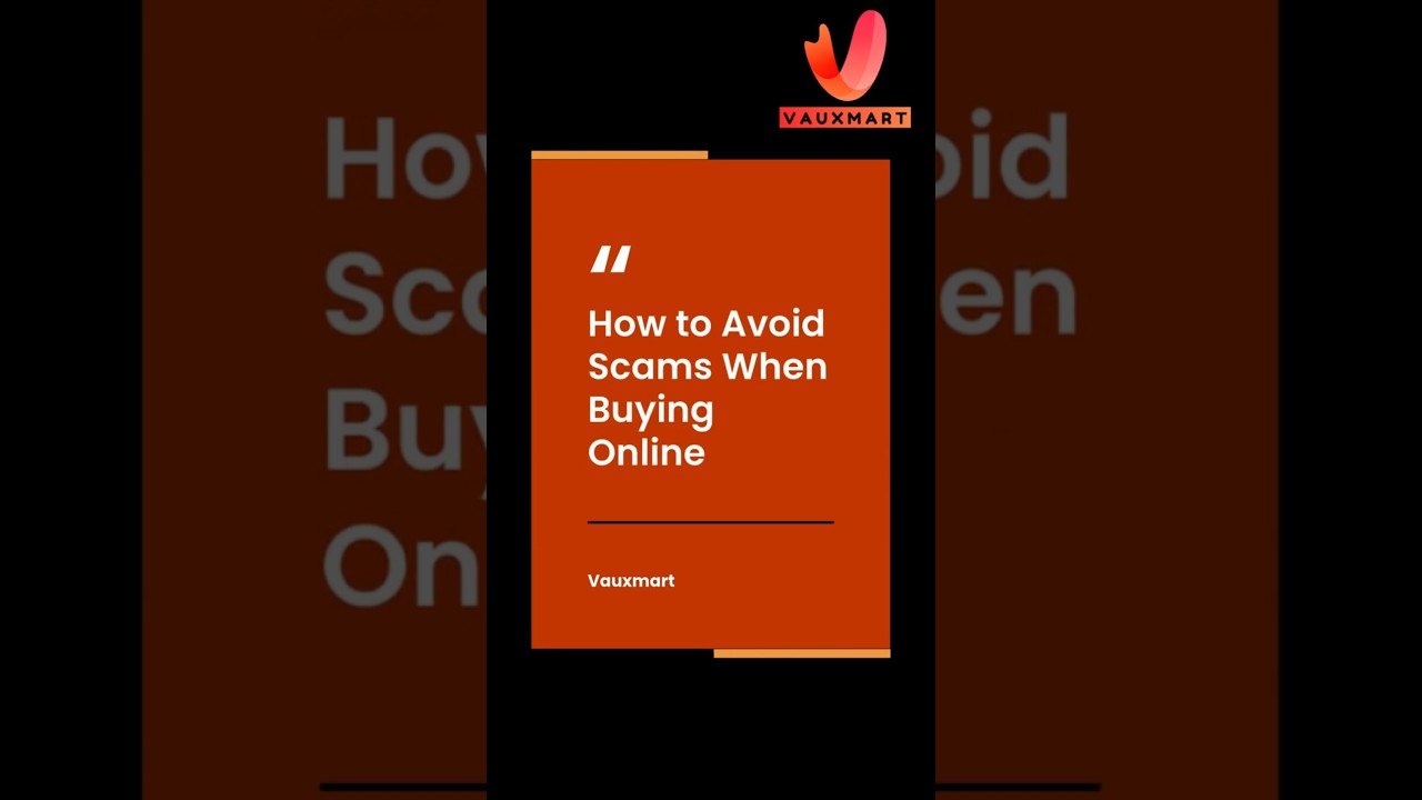 How to Avoid Scams When Buying Online