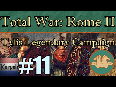 Total War Rome 2 Legendary Tylis Campaign Episode 11 The Armies of Rhodos vs Ours