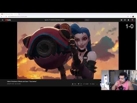 TYLER1 REACTS TO TALES OF RUNETERRA: PILTOVER AND ZAUN | "TRUE GENIUS"