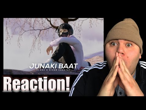 Reaction Vid: KLANZ x Nihar Kashyap - JUNAKI BAAT (ft. Himanshu) | AUX Visuals [Official Video]