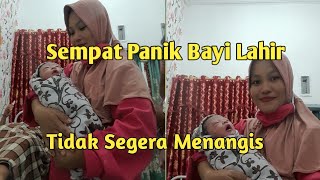 Download lagu I panicked when the baby didn't cry right away. #childbirth #secondchild #1yeargap @bidandian mp3