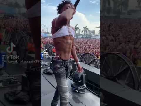 nba youngboy Performs at concert