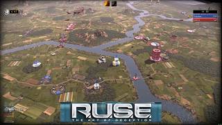 R.U.S.E - 4 vs 1 Impossible AI Challenge! - Ruse Gameplay!