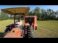 Baling Hay with the Farmall 756 and 656 Diesels