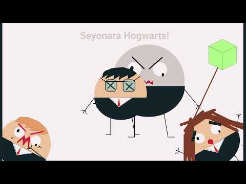 Harry Potter when  Harry says Voldemort's name: The totally real movie