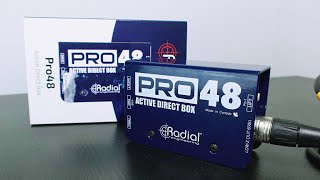 Video thumbnail for Radial Pro48 Active DI UNBOXING | Radial DI Box for Guitar by Luke Osbourne